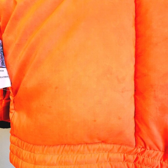 VTG Gander Mountain Convertable Camo Goose Down Puffer Jacket Vest Coat -XL - Picture 11 of 16